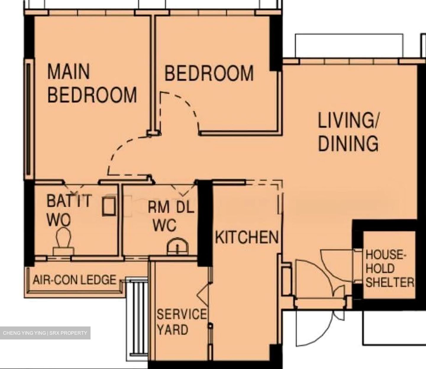 Blk 108A Alkaff Oasis (Toa Payoh), HDB 3 Rooms #630443731